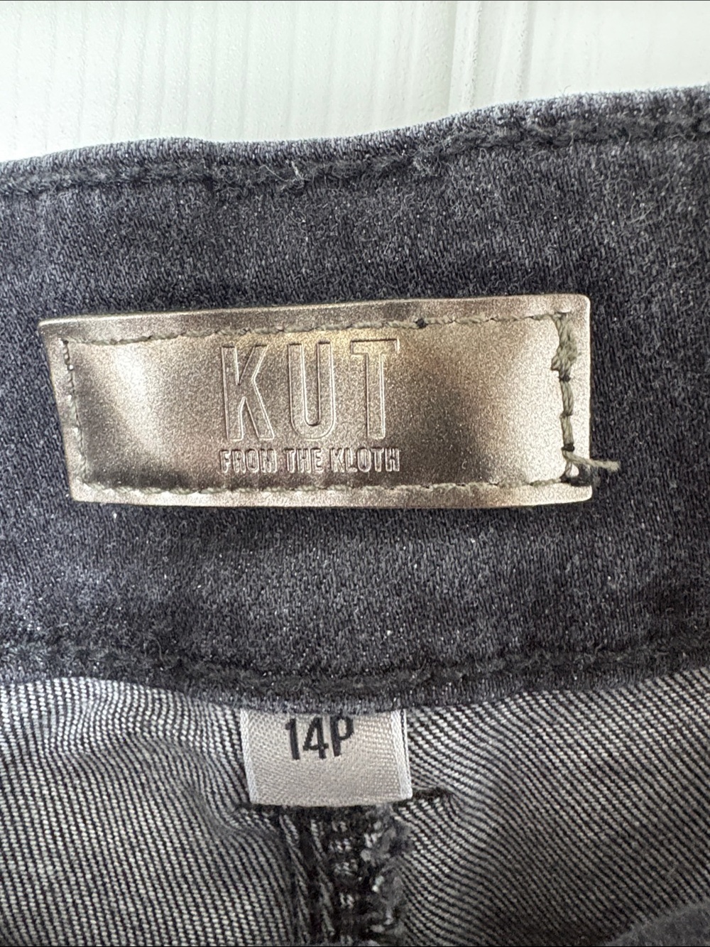 Kut from the Kloth Black Boot Cut Jeans - Picture 8 of 9